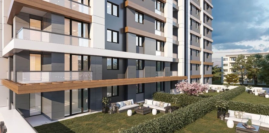 آپارتمان در Küçükçekmece، در Sega Cadde Istanbul ، ترکیه 2 خوابه ، 110 متر مربع. شماره 163049