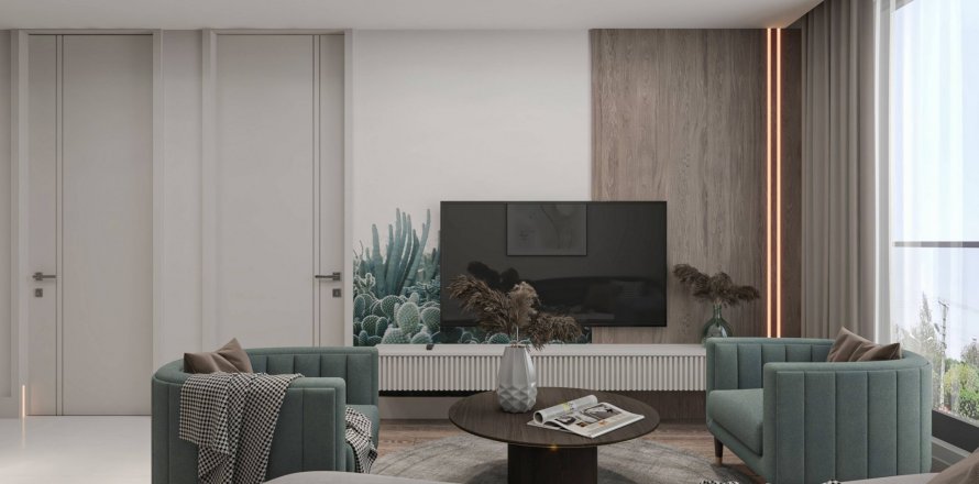 Квартира в Looks Downtown 3 1+1, Анталья, Турция №163048