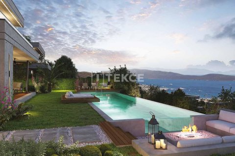 5+1 Villa  i Bodrum, Mugla, Tyrkiet Nr. 188240 - 2