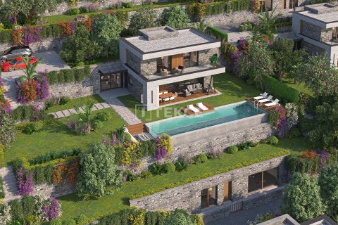 5+1 Villa  i Bodrum, Mugla, Tyrkiet Nr. 188240 - 8