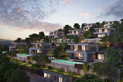 5+1 Villa  i Bodrum, Mugla, Tyrkiet Nr. 188240 - 7