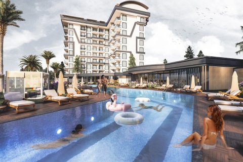 1+1 Lägenhet  i Alanya, Antalya, Turkiet Nr. 179565 - 19