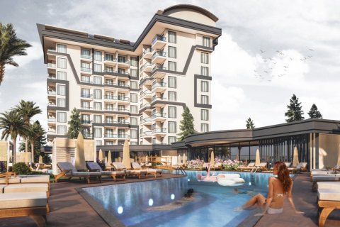 1+1 Leilighet  i Alanya, Antalya, Tyrkia Nr. 179565
