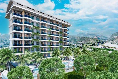 1+1 Lägenhet  i Alanya, Antalya, Turkiet Nr. 179554 - 2