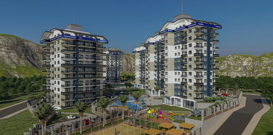 Daire 1+1 Alanya, Antalya, Türkiye №179567