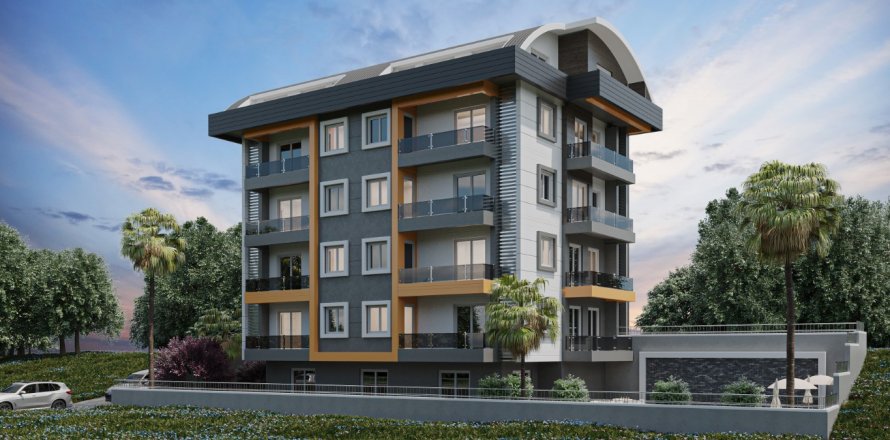 1+1 Lägenhet  i Alanya, Antalya, Turkiet Nr. 179557
