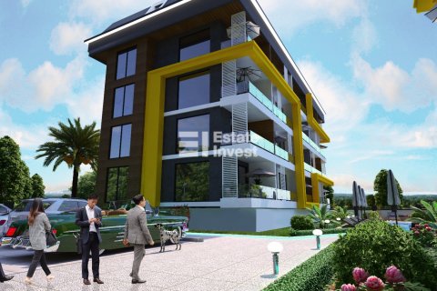 1+1 Lejlighed  i Alanya, Antalya, Tyrkiet Nr. 174748 - 3