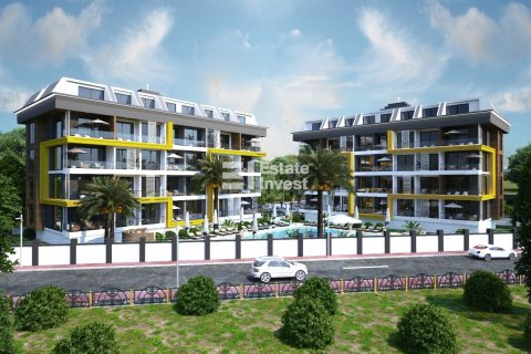 1+1 Lejlighed  i Alanya, Antalya, Tyrkiet Nr. 174748 - 2