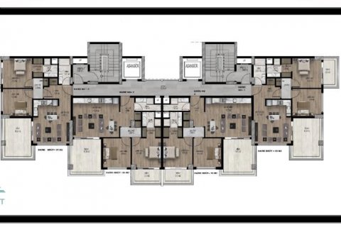 Продажа квартиры  в Мерсине, Турция 3 комн., 90м2, №186119 – фото 18