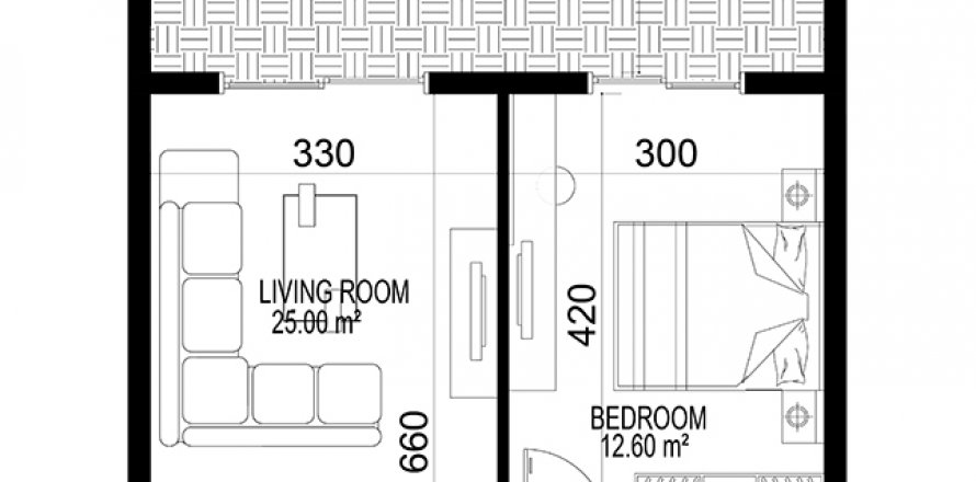 Daire Yekta Kingdom Premium 1+1, Mahmutlar, Antalya, Türkiye №72700