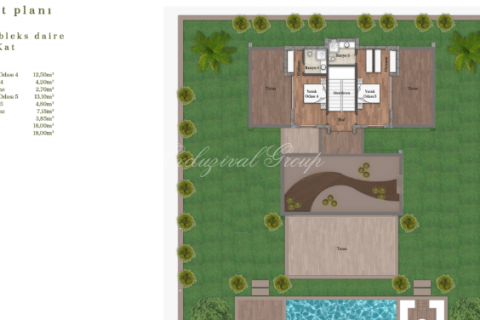 Villa  2+1  Bodrum, Muğla, Türkiye №179147 - 11