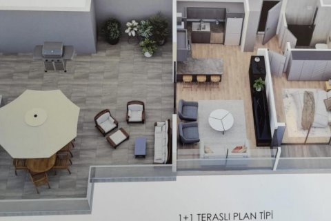 Продажа квартиры в Мерсине, Турция 2 комн., 60м2, №186126 – фото 21