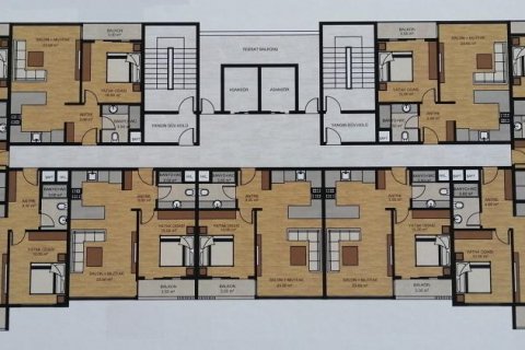 Продажа квартиры в Мерсине, Турция 2 комн., 60м2, №186126 – фото 27