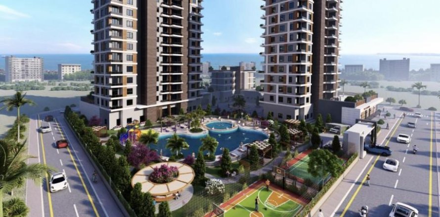 Wohnung in Mersin, Türkei Nr. 186125