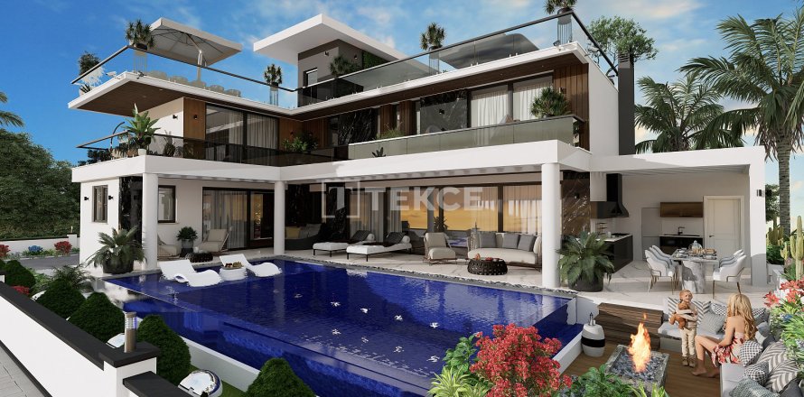 4+1 Villa in Girne, Northern Cyprus No. 159273