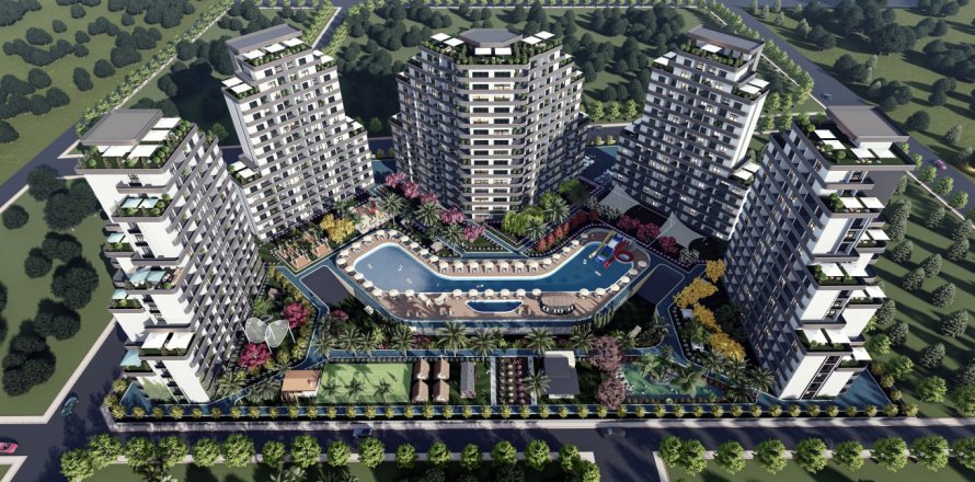 2+1 Lägenhet i Mersin, Turkiet Nr. 179504