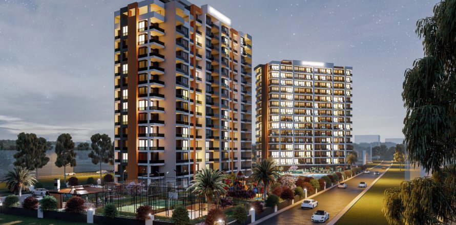 1+1 Leilighet  i Mersin, Tyrkia Nr. 179540