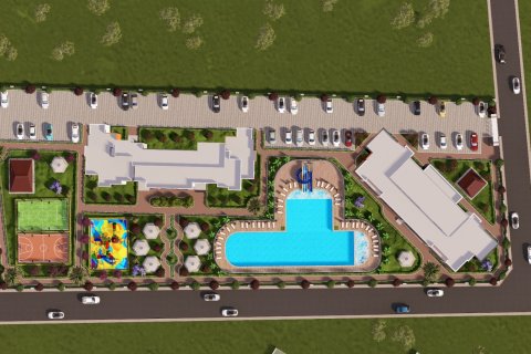1+1 Leilighet  i Mersin, Tyrkia Nr. 179540 - 10