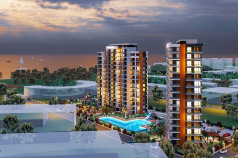 1+1 Leilighet  i Mersin, Tyrkia Nr. 179540 - 3