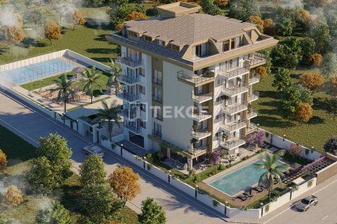 3+1 Penthäuser  in Alanya, Antalya, Türkei Nr. 191593