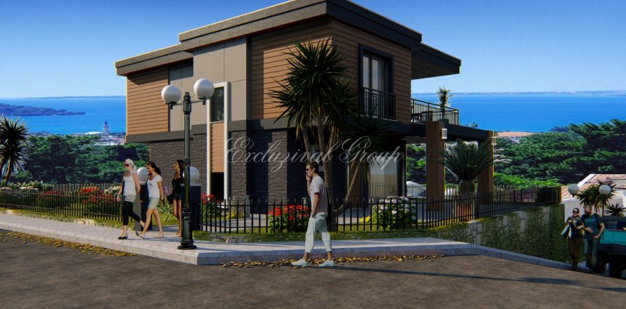 4+1 Villa  i Didim, Aydin, Tyrkia Nr. 178975