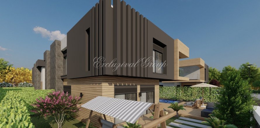 5+1 Villa  i Antalya, Turkiet Nr. 178974