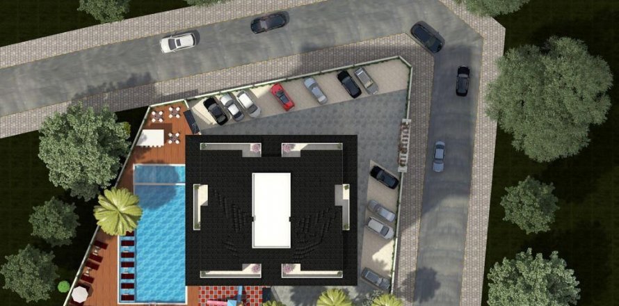 Квартира 1+1 в Махмутларе, Анталья, Турция №180998
