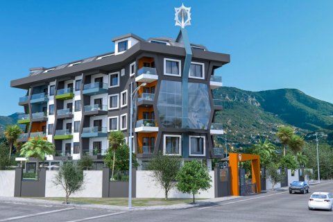 1+1 Lägenhet  i Alanya, Antalya, Turkiet Nr. 185814 - 3