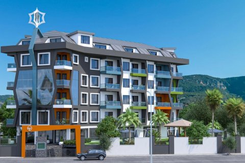 1+1 Lägenhet  i Alanya, Antalya, Turkiet Nr. 185814