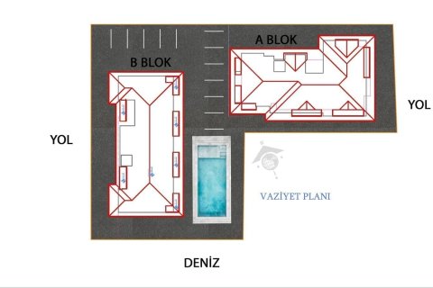 1+1 Lägenhet i Konakli, Antalya, Turkiet Nr. 179942 - 17