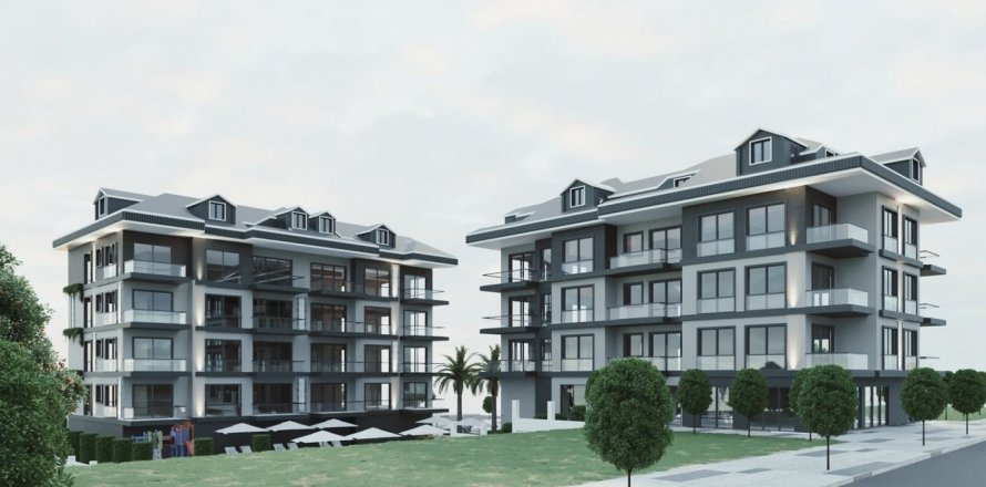 1+1 Lägenhet i Konakli, Antalya, Turkiet Nr. 179942