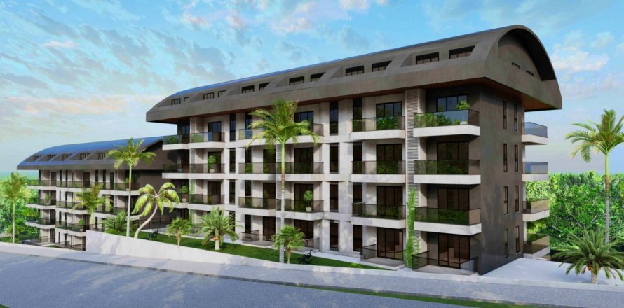 1+1 Lägenhet i Konakli, Antalya, Turkiet Nr. 179937