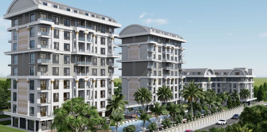 1+1 Lejlighed i Konakli, Antalya, Tyrkiet Nr. 179939