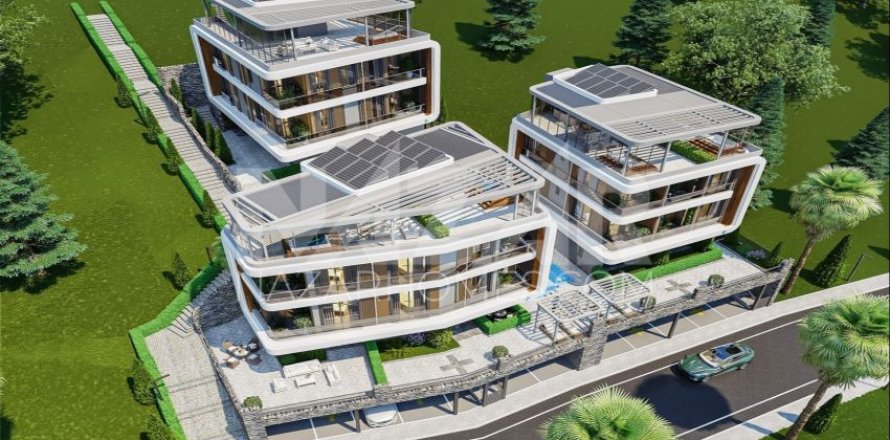 Квартира  2+1 в Аланье, Анталья, Турция №211677