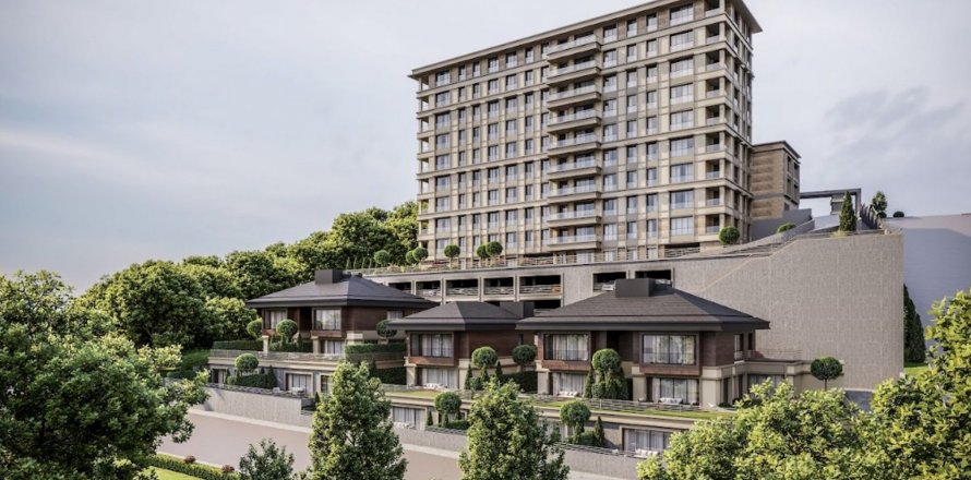 Квартира 4+1 в Стамбуле, Турция №173041