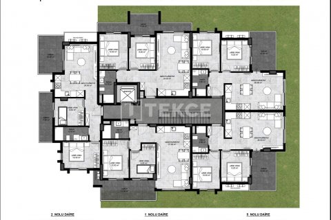 Daire 2+1 Alanya, Antalya, Türkiye №170697 - 5
