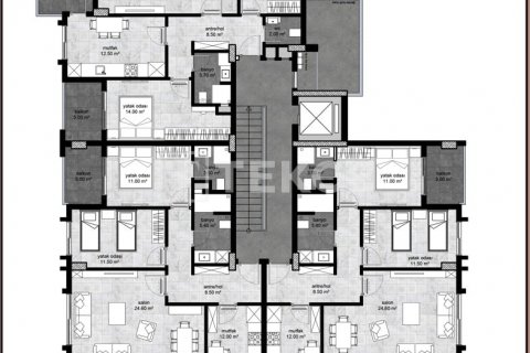 Daire 2+1 Alanya, Antalya, Türkiye №170697 - 9
