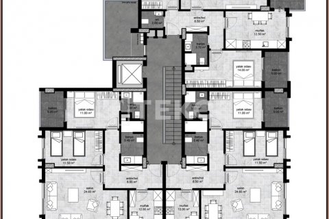 Daire 2+1 Alanya, Antalya, Türkiye №170697 - 10