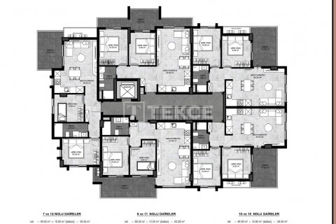 Daire 2+1 Alanya, Antalya, Türkiye №170697 - 6