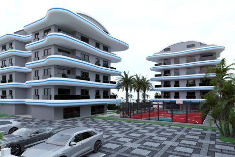 1+1 Lejlighed  i Alanya, Antalya, Tyrkiet Nr. 179571 - 7