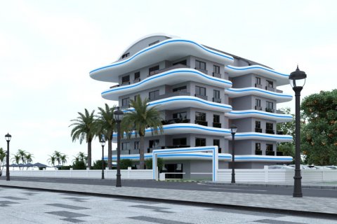1+1 Lejlighed  i Alanya, Antalya, Tyrkiet Nr. 179571 - 6