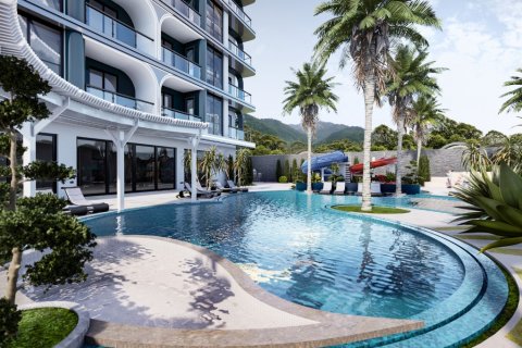 1+1 Lejlighed  i Alanya, Antalya, Tyrkiet Nr. 179573 - 6