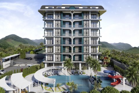 1+1 Lejlighed  i Alanya, Antalya, Tyrkiet Nr. 179573 - 3