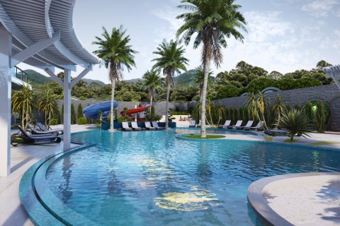 1+1 Lejlighed  i Alanya, Antalya, Tyrkiet Nr. 179573 - 5