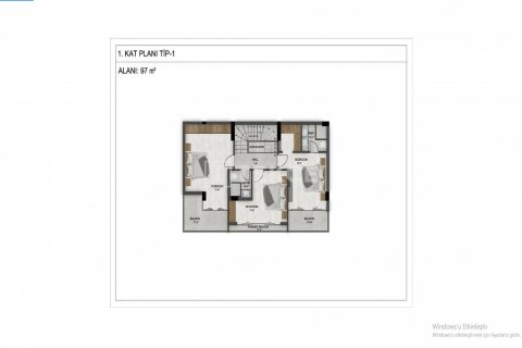 3+1 Villa  i Alanya, Antalya, Tyrkiet Nr. 176122 - 25
