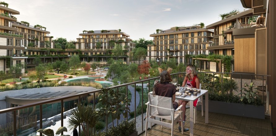 3+1 Leilighet  i Istanbul, Tyrkia Nr. 172376