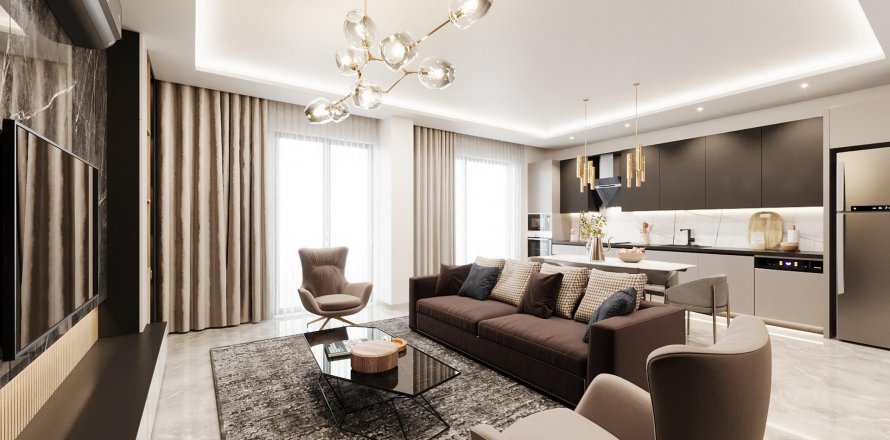 2+1 Apartment in Goldinn Residance, Mahmutlar, Antalya, Turkey No. 159915
