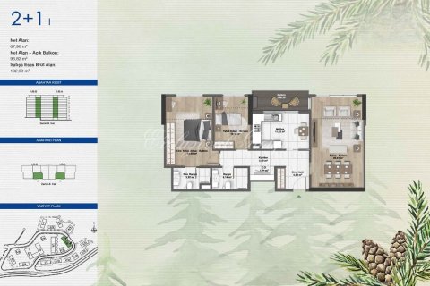 Продажа квартиры в Стамбуле, Турция 2+1, 133м2, №179305 – фото 24