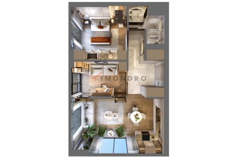 Apartment for sale in Istanbul, Turkey, 1 bedroom, 55m2, No. 193102 – photo 11