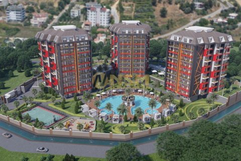 3+1 Leilighet  i Alanya, Antalya, Tyrkia Nr. 179710